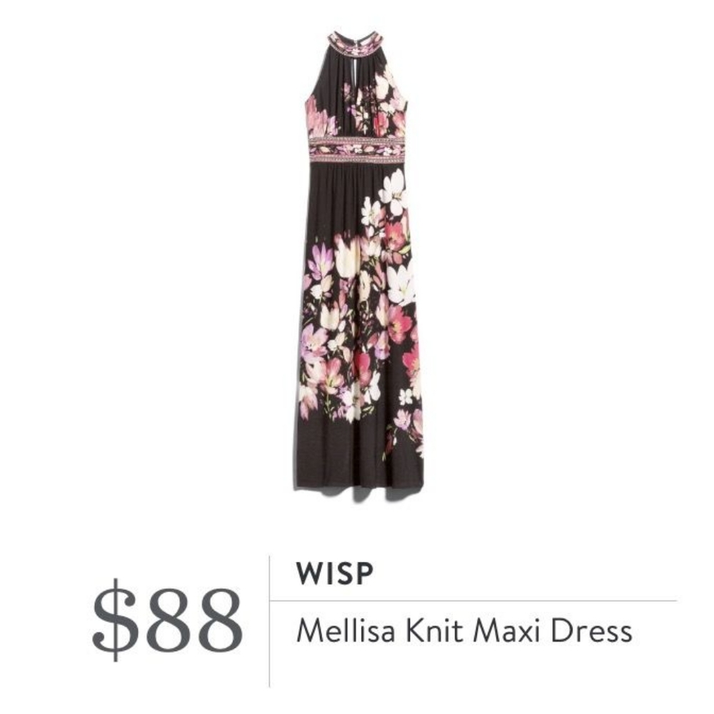 Wisp Mellisa Knit Maxi Dress (Stitch Fix)